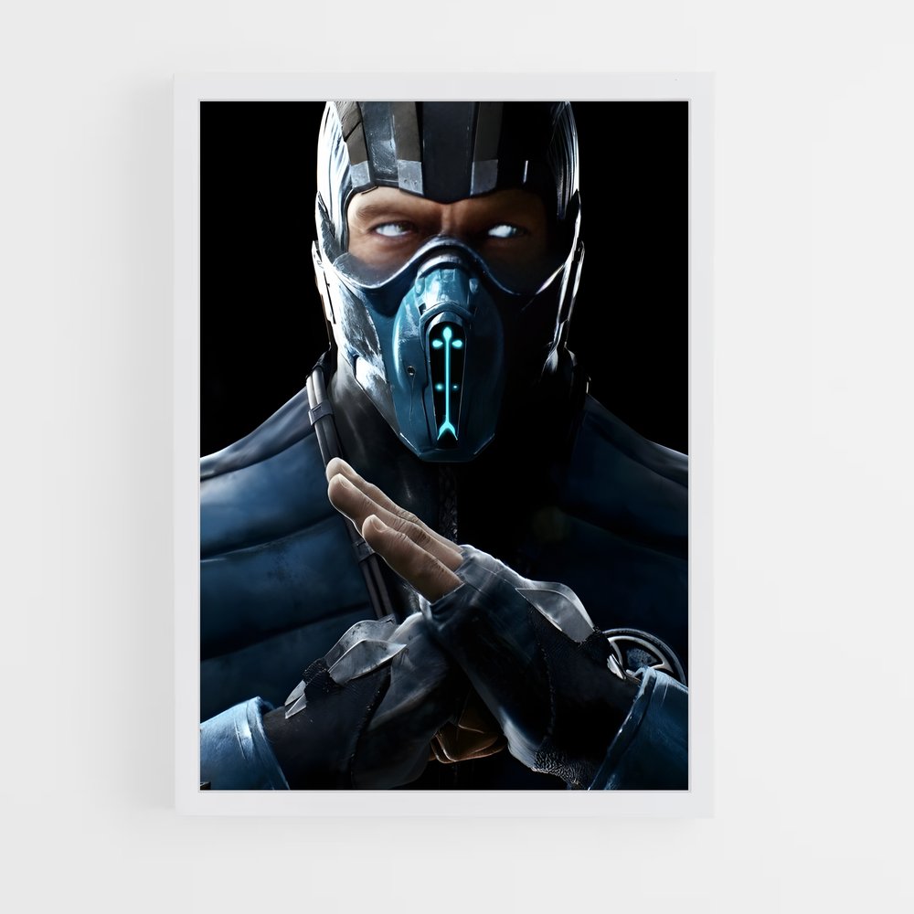 Poster Sub Zero Assassin – affiche Mortal kombat (vue 3)
